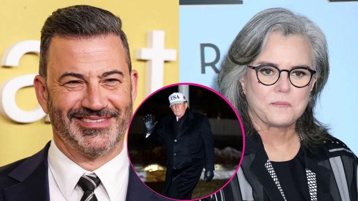 image of Kimmel, trump and Rosie