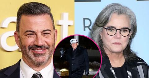 image of Kimmel, trump and Rosie