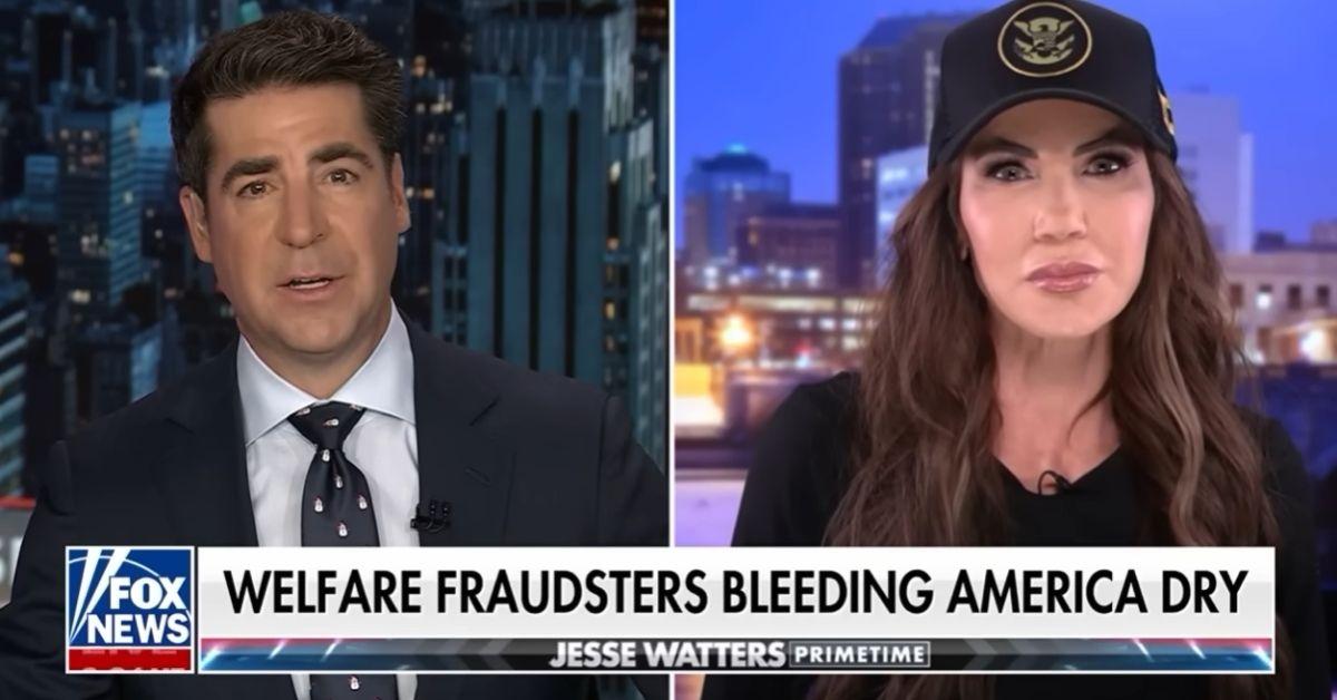 image of Kristi Noem faced backlash after her Fox News appearance.