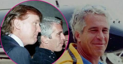 Composite photo of Donald Trump and Jeffrey Epstein.