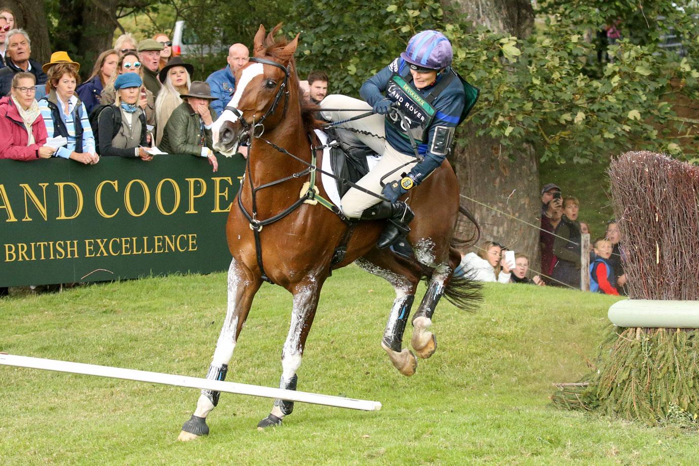 zara tindall horseback riding fall