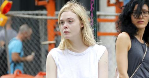 Elle Fanning Braless SoHo Pics Long