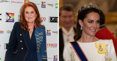 sarah ferguson praises kate middleton cancer free announcement