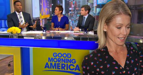 kelly ripa michael strahan feud live gma leaving