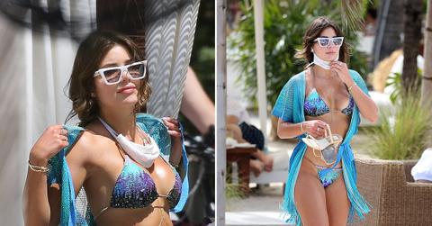 bachelor winner hannah ann sluss sequined bikini miami style fashion shop pf