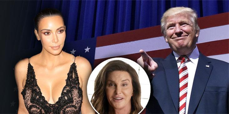 Kim kardashian donald trump caitlyn jenner sways vote change ok hero