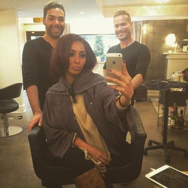 Mommy Makeover! Snooki Debuts Short, Dark Hair