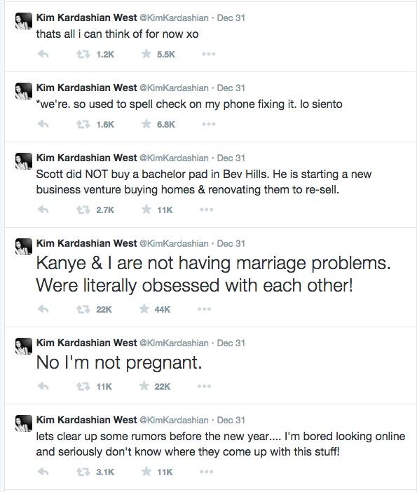 Kim kardashian twitter rant