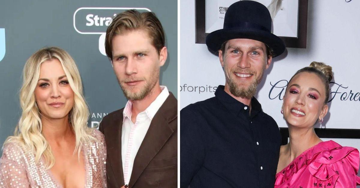 image of Kaley Cuoco was married to Karl Cook. 