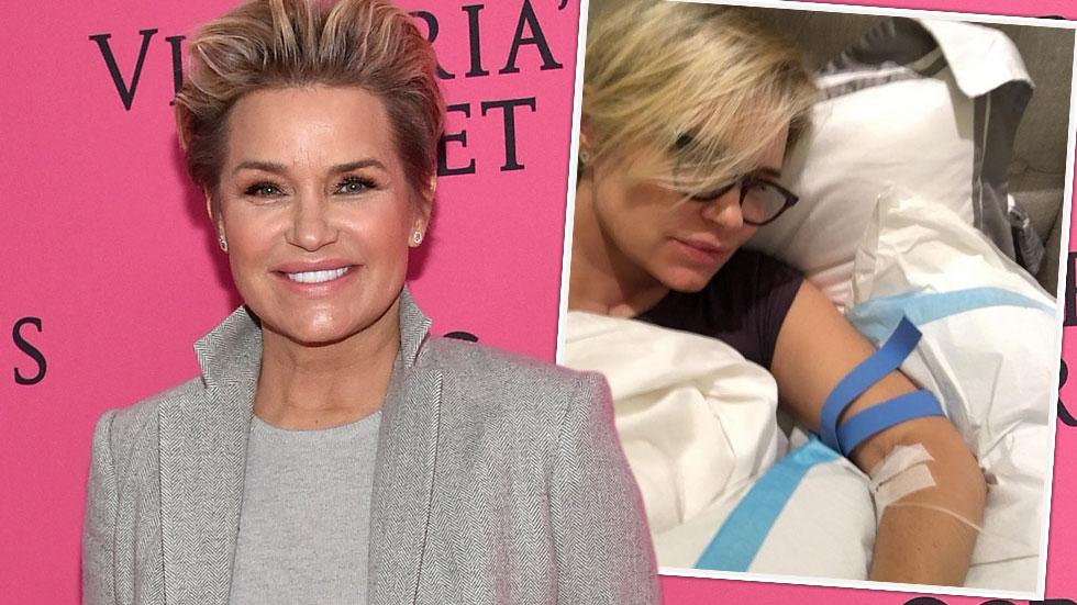 Yolanda Foster Lyme Disease Recovery Selfie