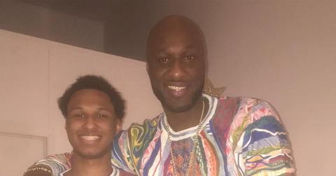 Lamar Odom And Son Lamar Odom Jr. Engagement