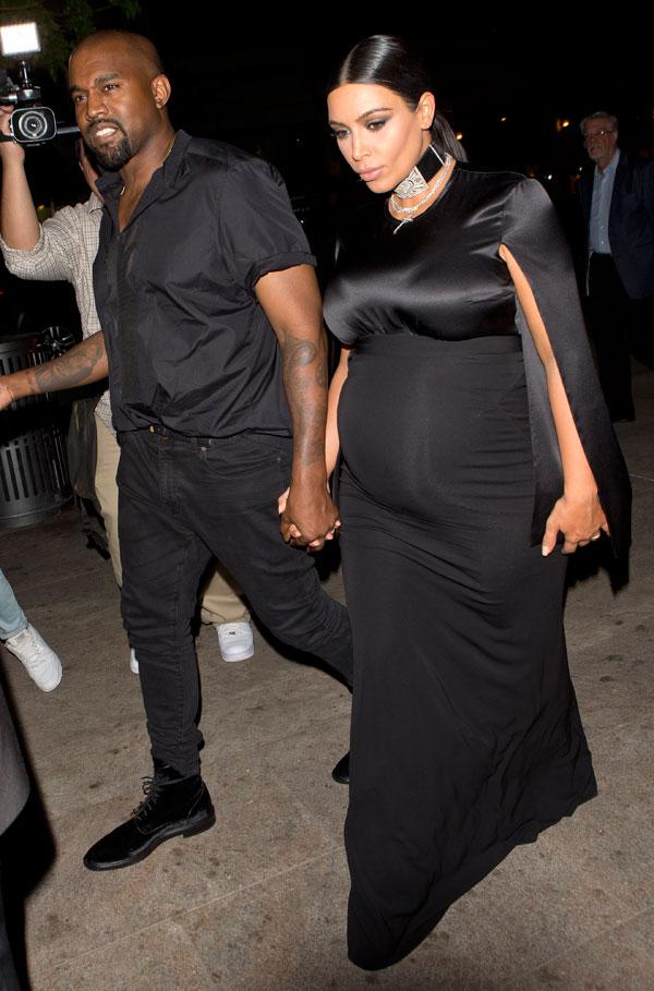 Kim kardashian pregnant vogue