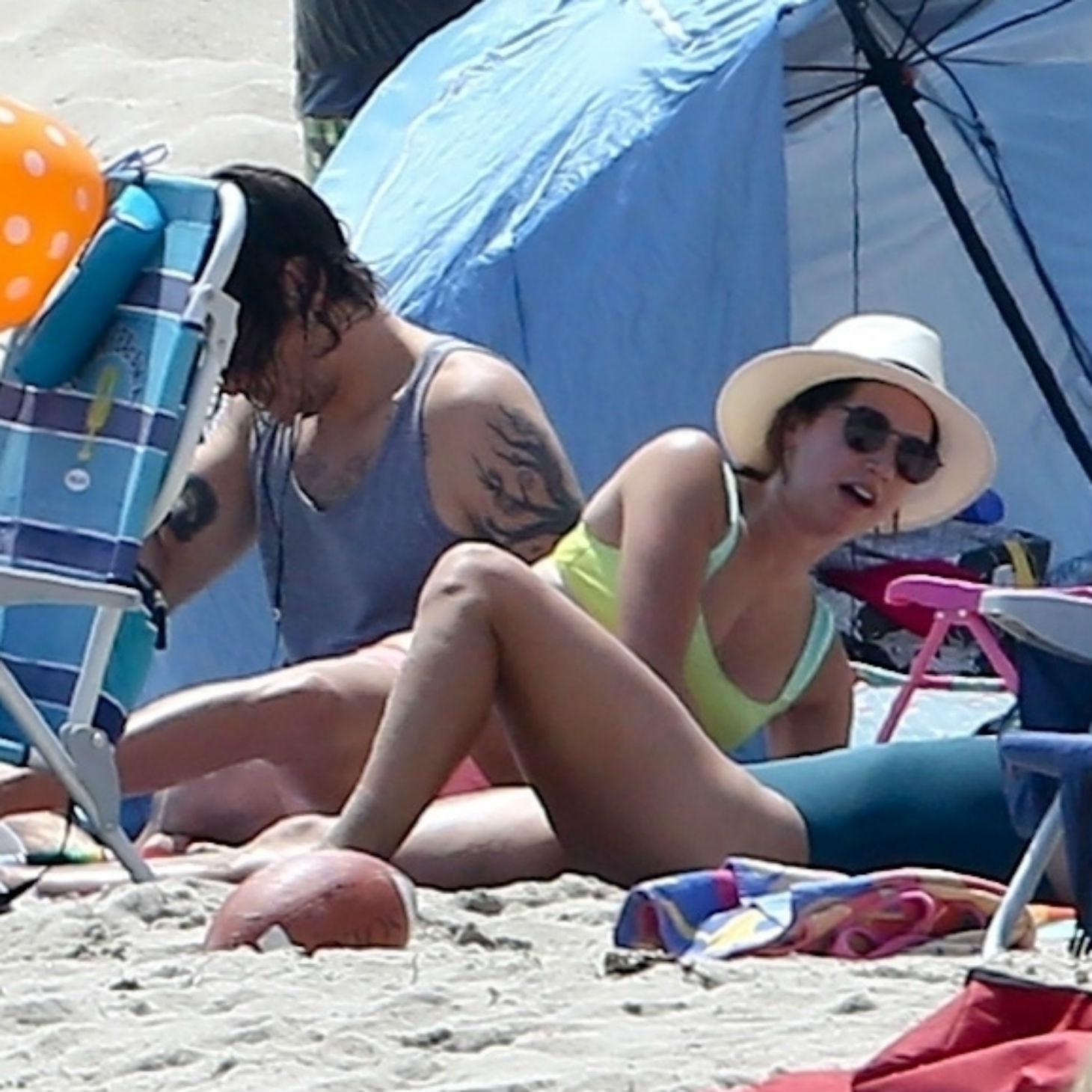 Ashley Tisdale And Christopher French Beach Photos inbetween