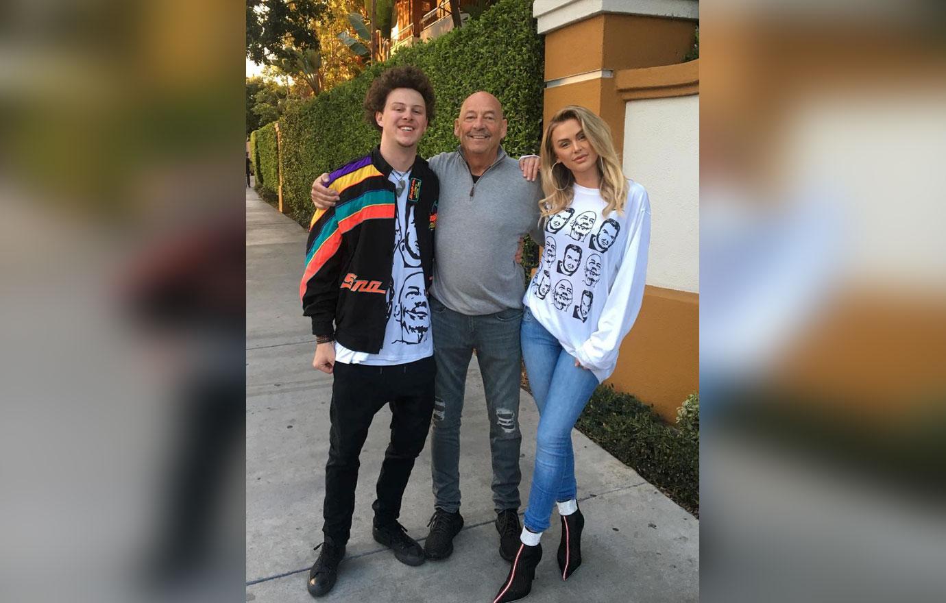 Lala Kent Poses With Her Dad And Brother