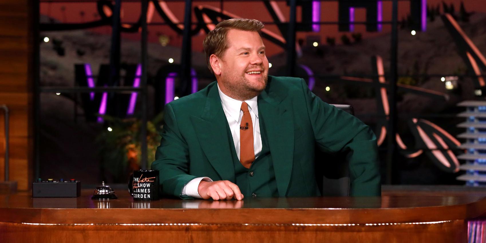 james corden spill your guts jeopardy critics claim segment is racist