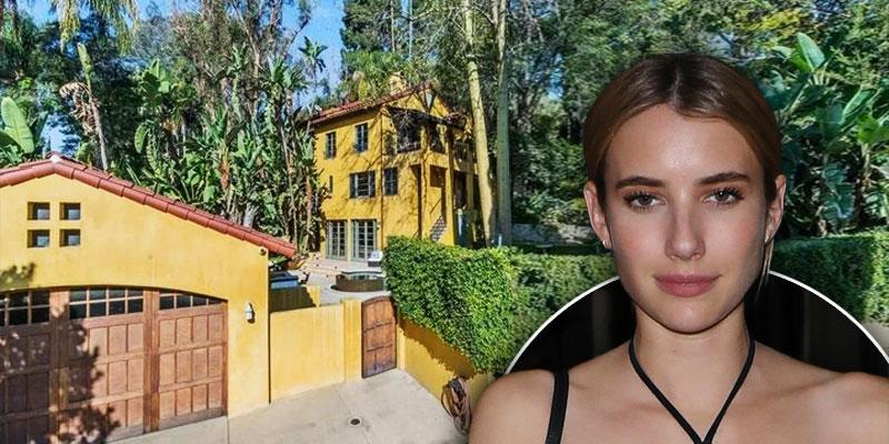 emma roberts house tour