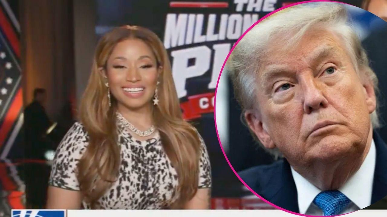image of trump/nicki Minaj