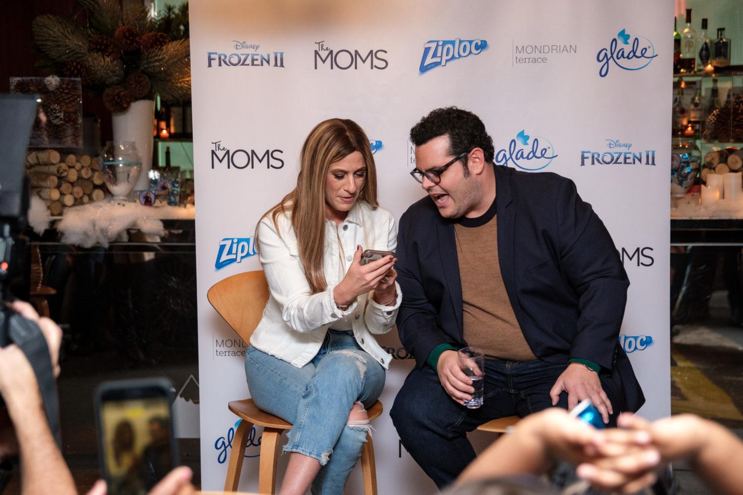 The MOMs Denise Albert and Josh Gad