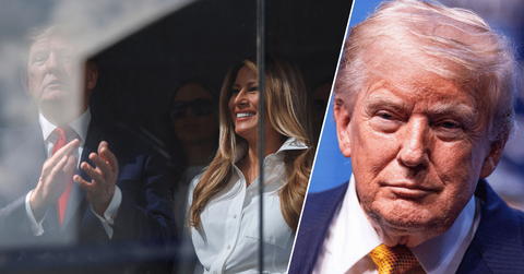 Composite photo of Donald and Melania Trump.