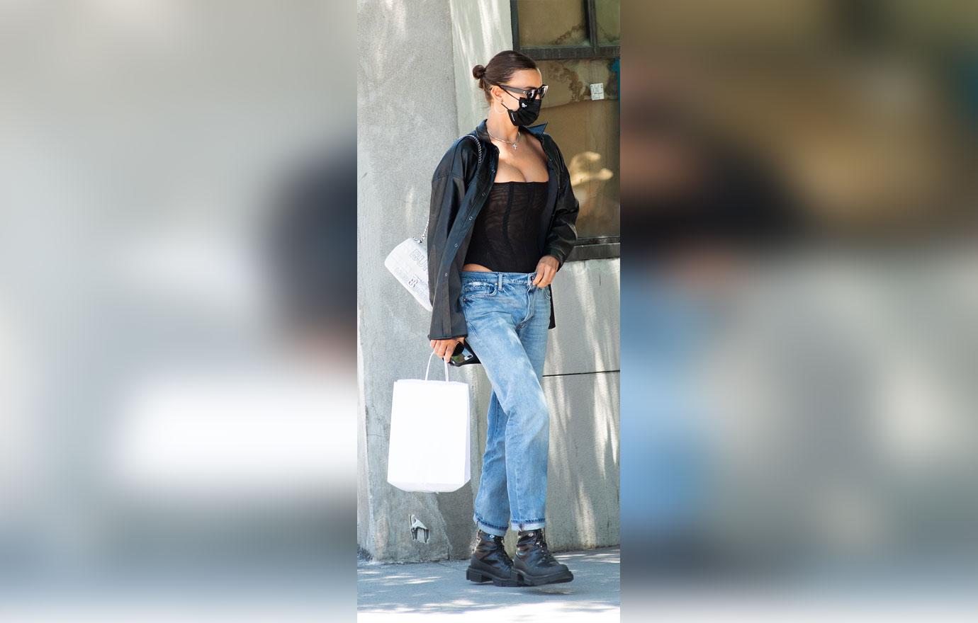 irina shayk out and about in new york