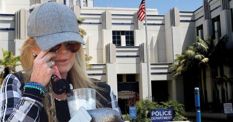 Kim richards chrged public intoxication