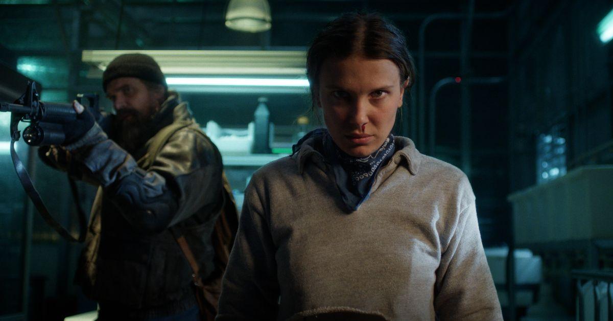 Photo of Millie Bobby Brown in 'Stranger Things.'