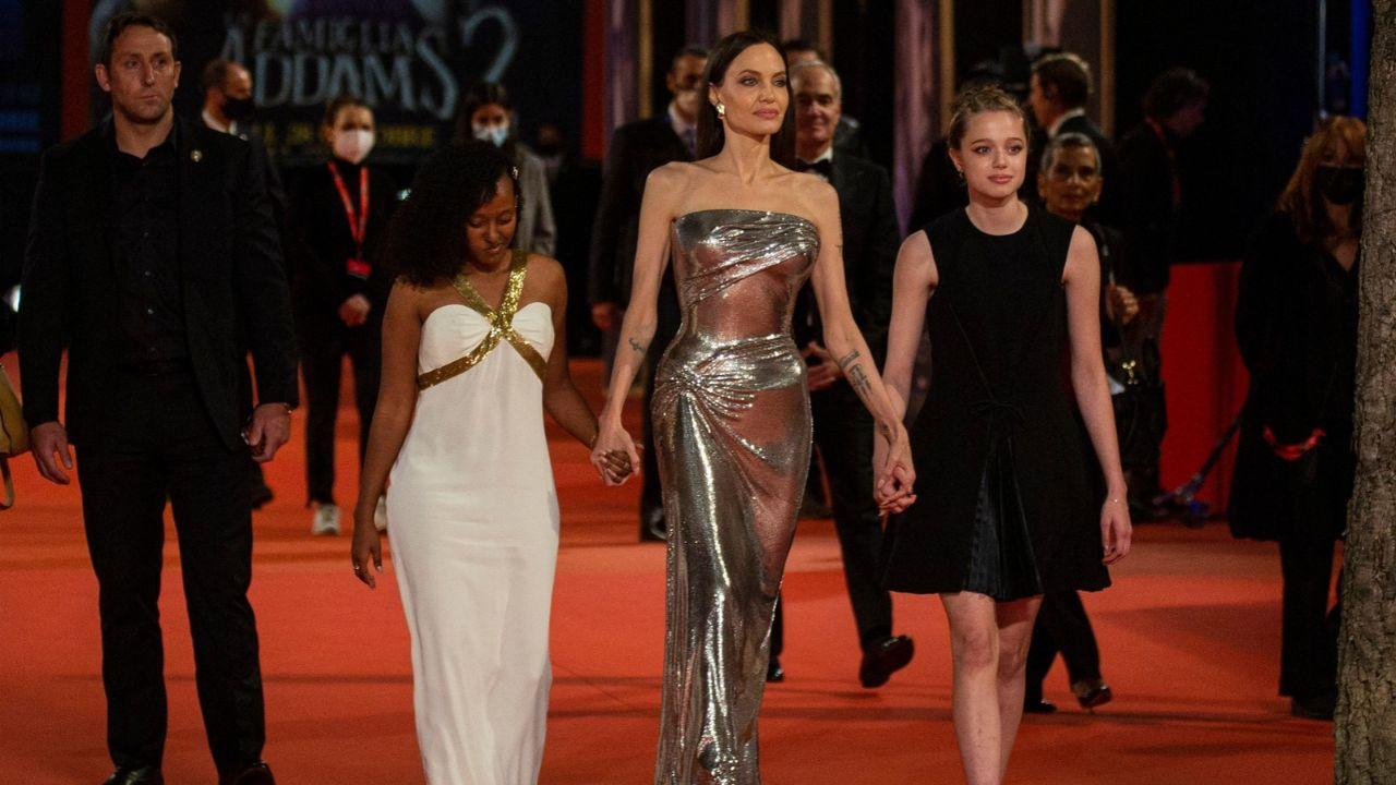 Angelina Jolie, Zahara Jolie, Shiloh Jolie