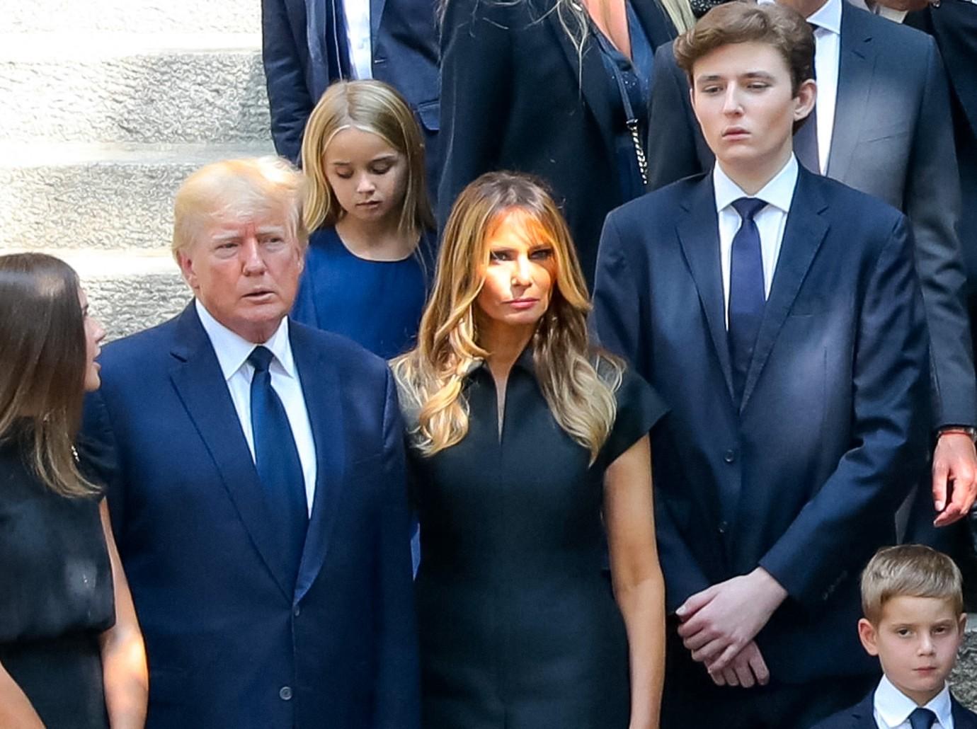 Melania Trump 'Livid' At Donald For Using Son Barron In Social Post