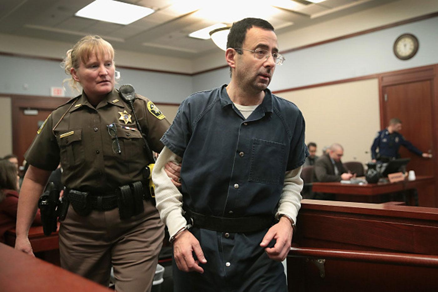 USA Gymnastics Doctor Larry Nassar Sentenced On Multiple Sexual Assault Charges