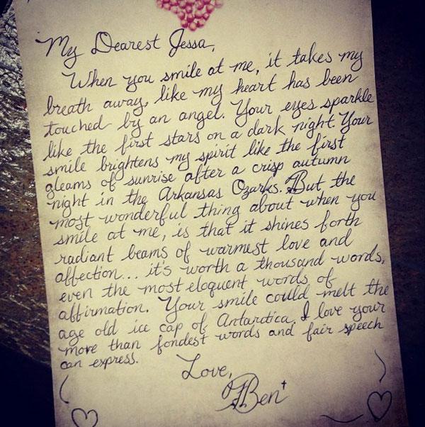 Jessa duggar ben seewald love letter 01