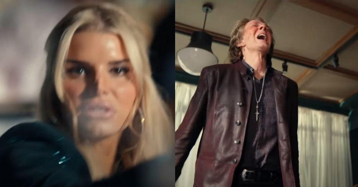 Composite photo of Jessica Simpson in 'All's Fair' 