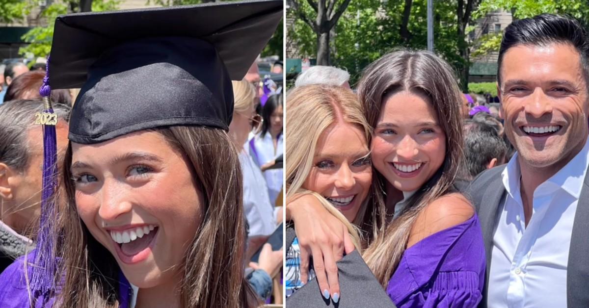 Kelly Ripa, Mark Consuelos Ignore Hate To Celebrate Lola's Graduation