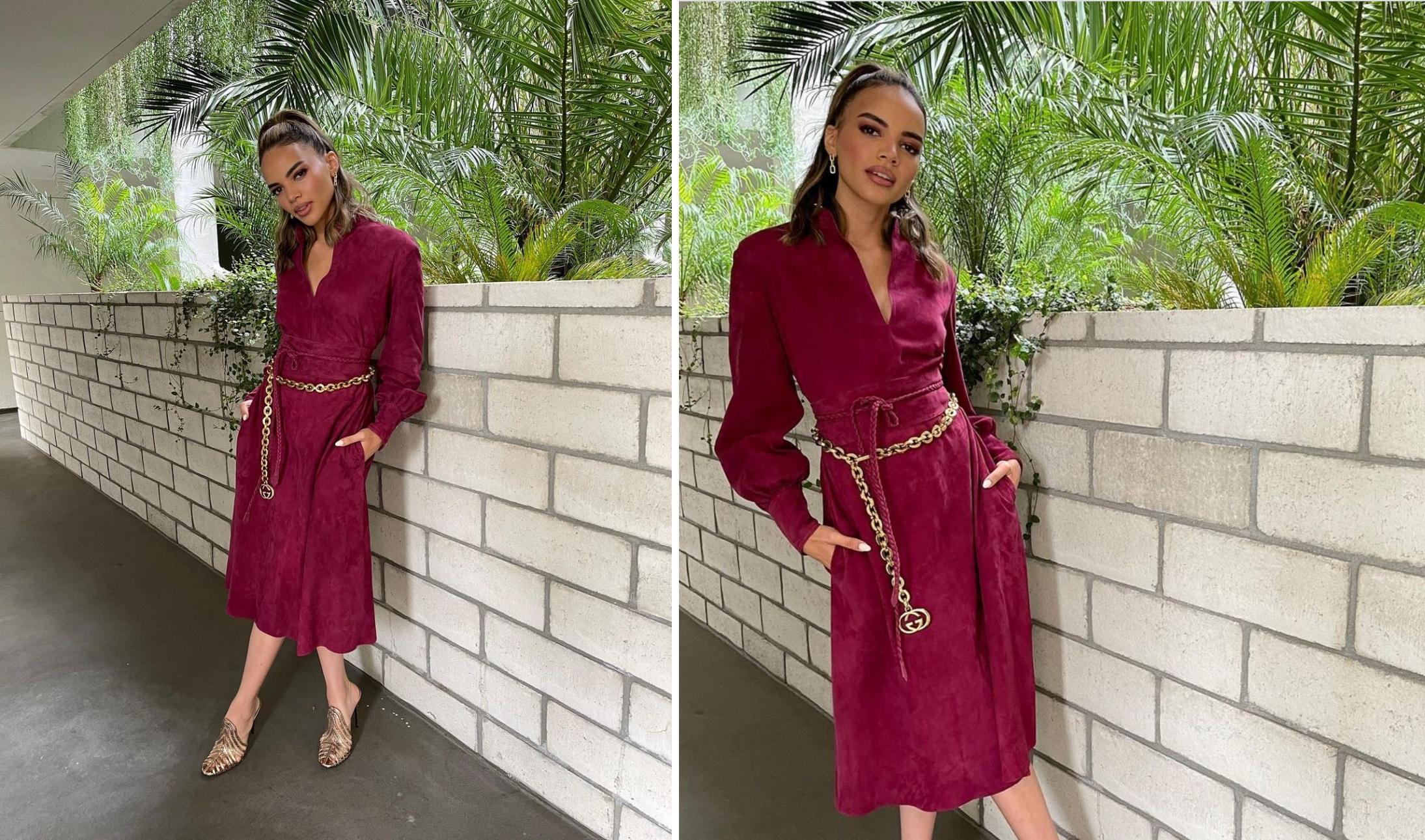 Shop 5 Gold Chain Belts Inspired By Leslie Grace's Gucci Outfit