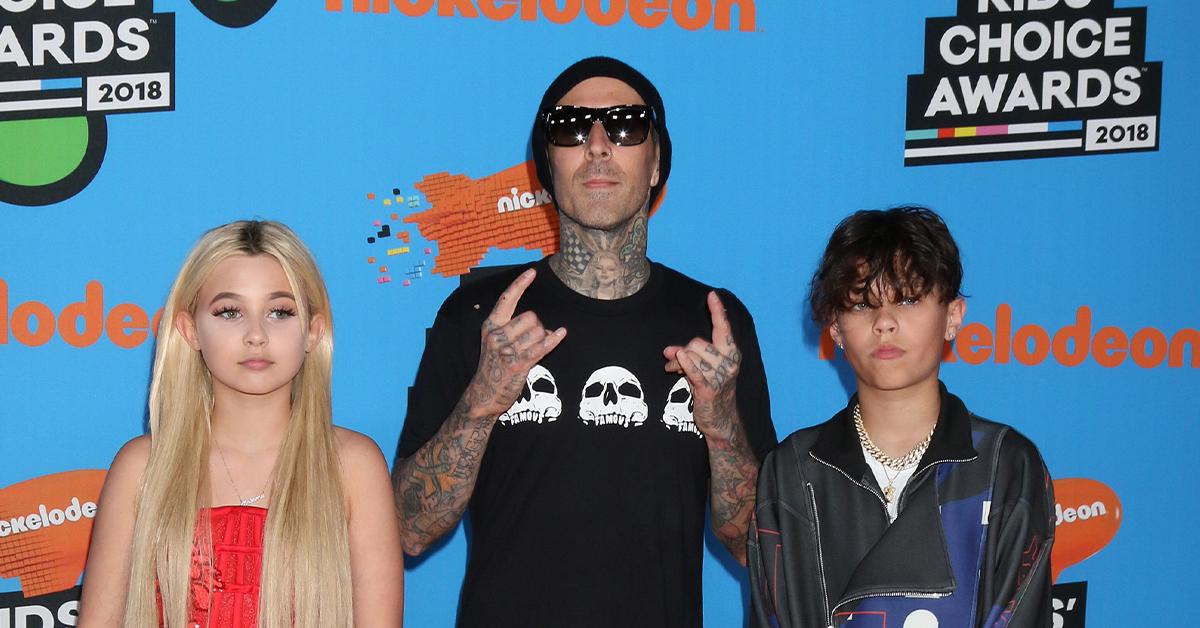 Kourtney Kardashian, Travis Barker's Son Rocky Cameos in Rocker's Post