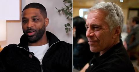 split of Tristan Thompson and Jeffrey Epstein.