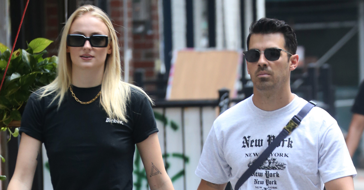 Pregnant Sophie Turner flaunts baby bump on walk with Joe Jonas