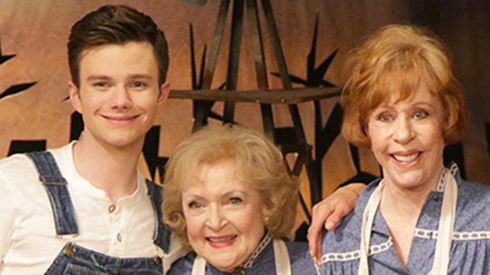 Chris colfer carol burnett hot in cleveland