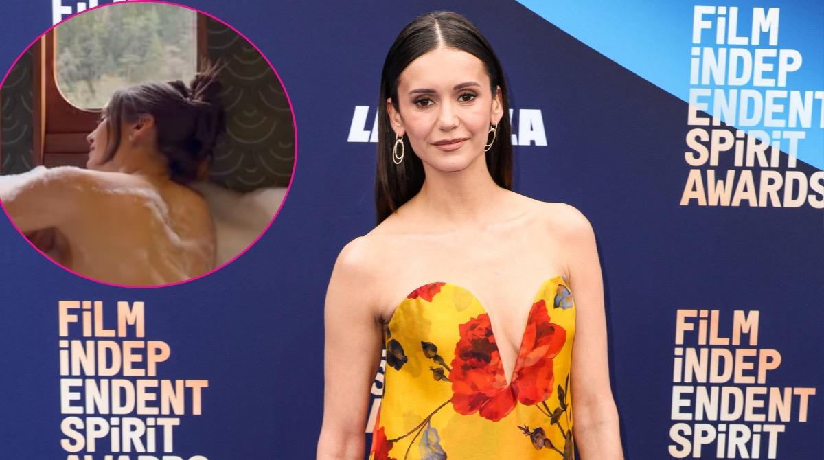 Nina Dobrev Teases Naked Body In Racy Bubble Bath Photo