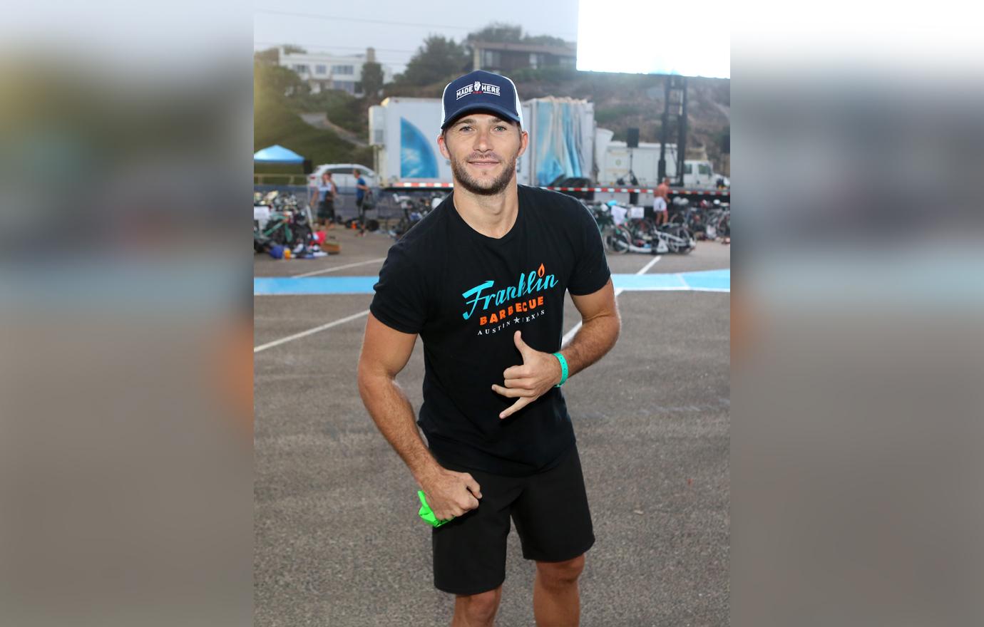 Scott Eastwood Poses for Photo During the 33rd Annual Nautica Malibu Triathlon Presented By Bank Of America on September 15