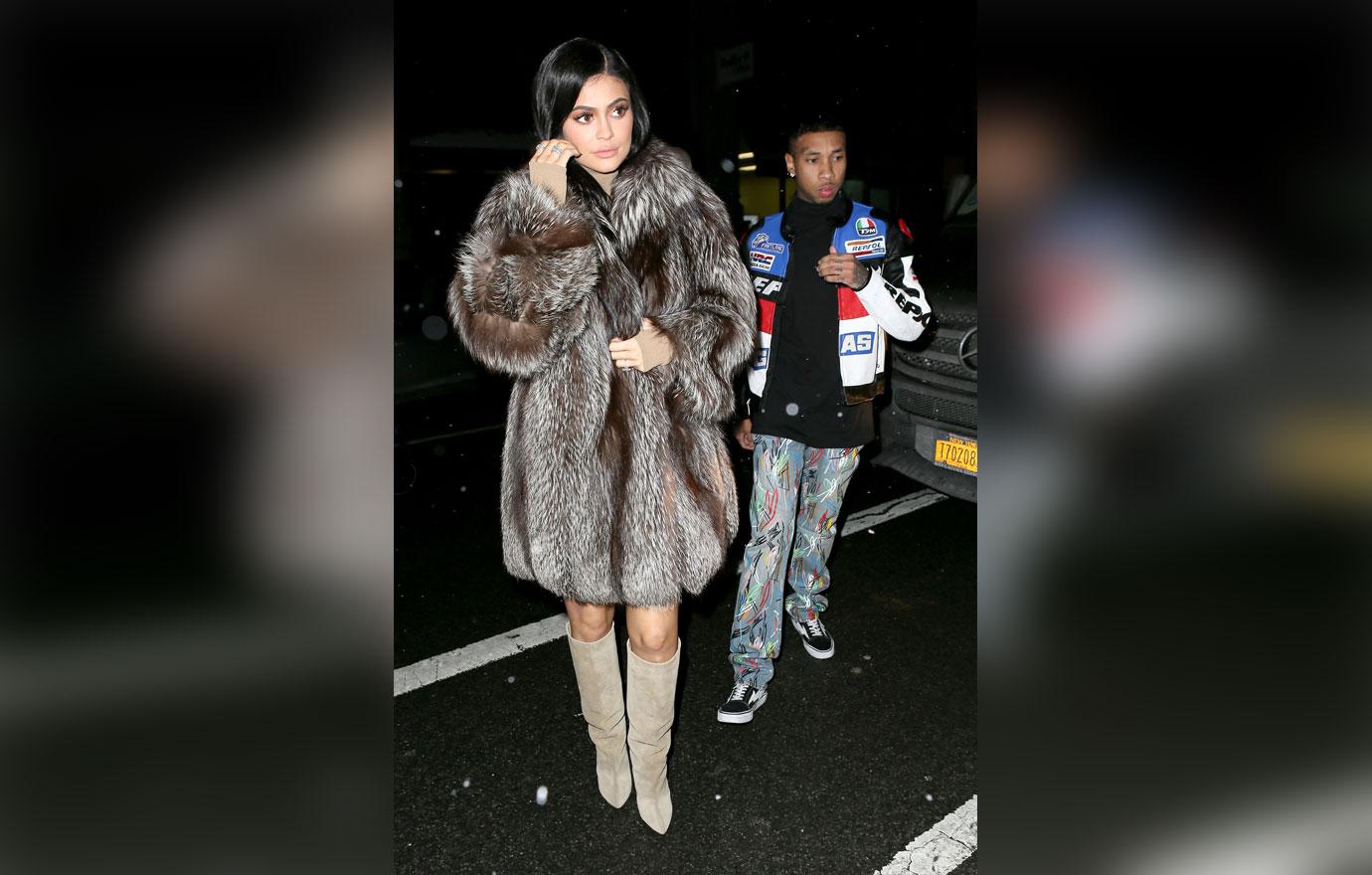 *EXCLUSIVE* Kylie Jenner and Tyga go out for dinner