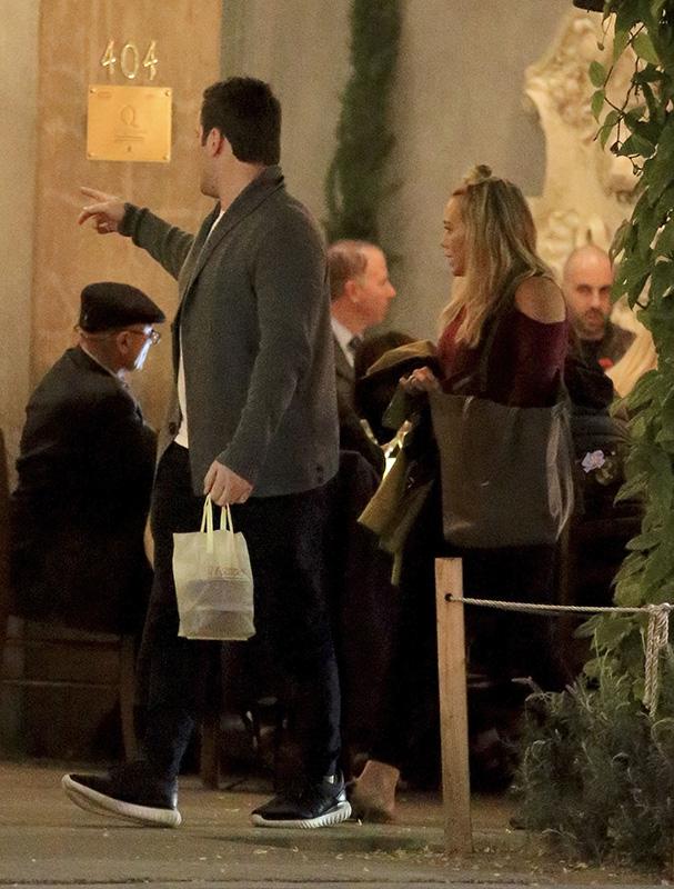 Exclusive&#8230; Premium: Hilary Duff Has Dinner With Ex Husband Mike Comrie In Beverly Hills ***NO USE W/O PRIOR AGREEMENT &#8211; CALL FOR PRICING***