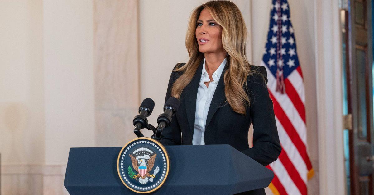 image of Melania Trump married Donald in 2005 and welcomed a son in 2006.