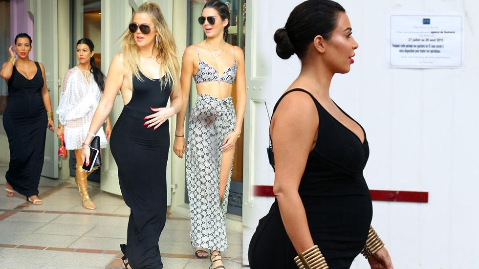 The Kardashian Sisters & North West Take On St. Barts For Family Vaca