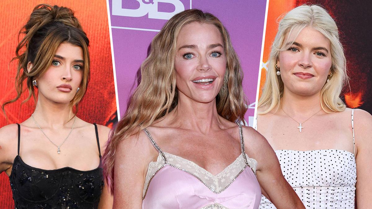 Photo of Sam Sheen, Denise Richards and Lola Sheen