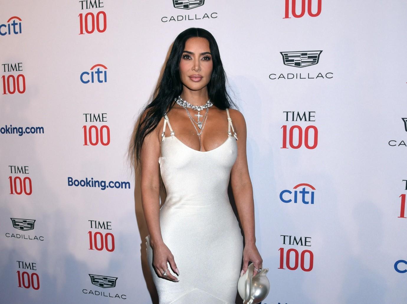 Kim Kardashian Steals the Show at the 2023 TIME100 Gala with her Braless  Boobs and Hard Nipples! - Hot Celebs Home