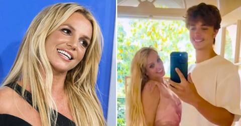 Photo of Britney Spears and photo of Britney Spears with Jayden James Federline