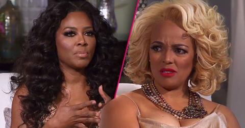Kim fields yells kenya moore long