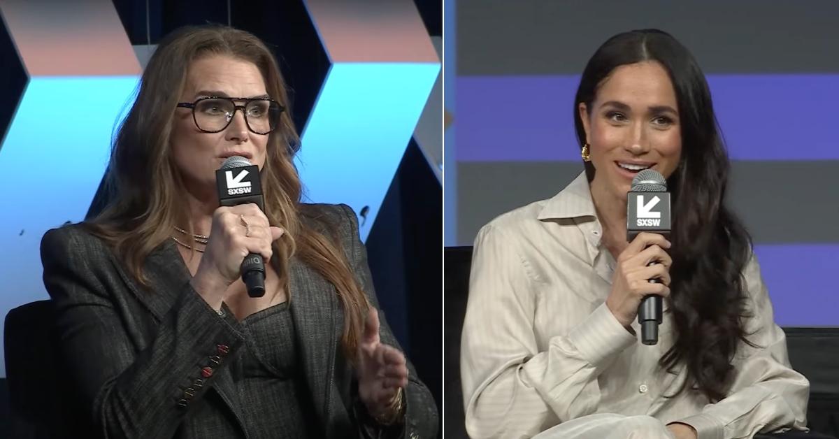 brooke shields meghan markle sxsw panel serious precious
