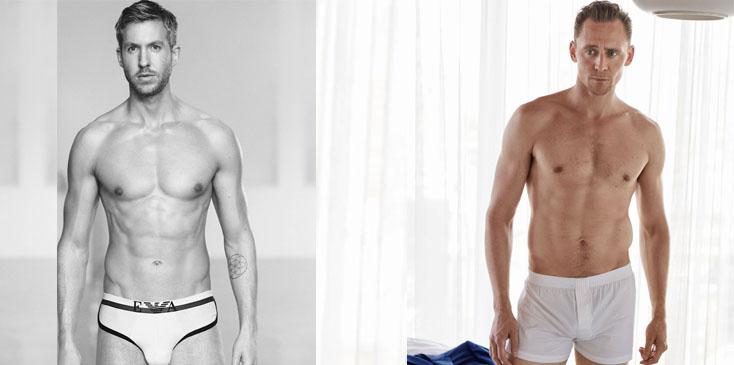 Hand-Me-Down Hunk? Tom Hiddleston May STEAL Calvin Harris' Underwear Job  Along With Taylor Swift