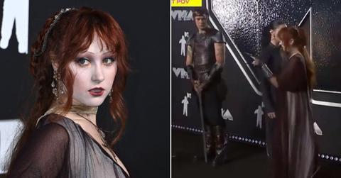 Photos of Chappell Roan at the 2024 MTV VMAs